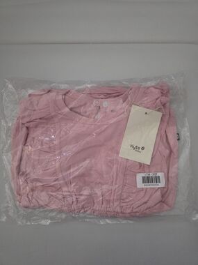 Kyte Baby Pink Ruffled Baby Top